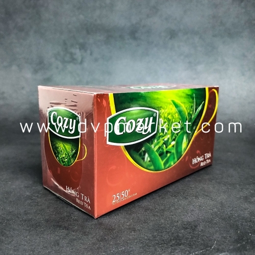 Cozy - Trà túi lọc - Hồng trà - 50g (25 túi x 2g)